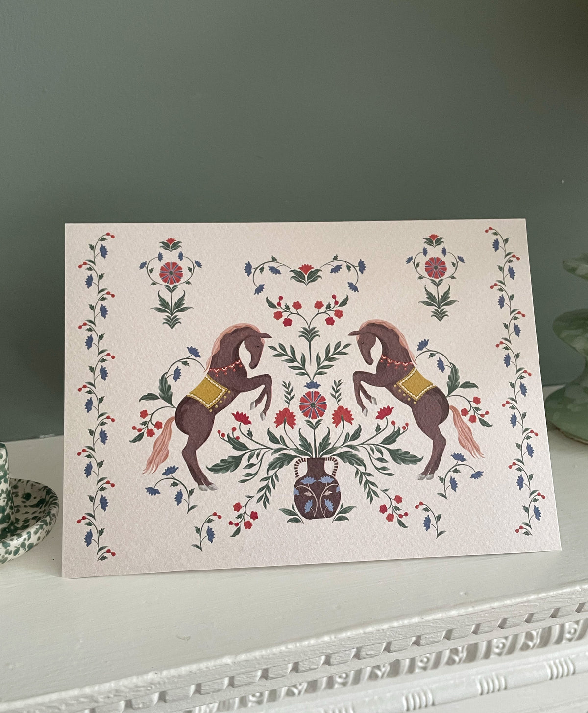 Lola Horse - Art Card