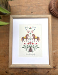 Run Wild Horses - Wooden Framed Print