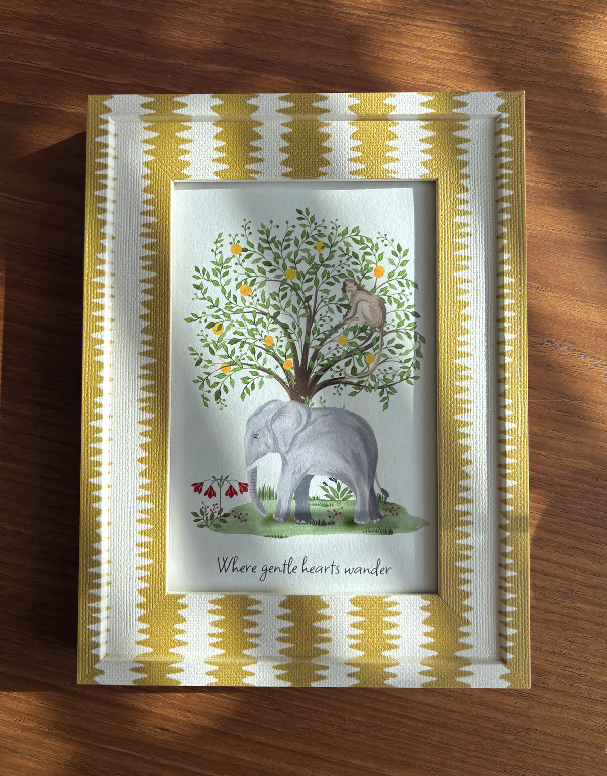 Gentle Hearts - Small Framed Print