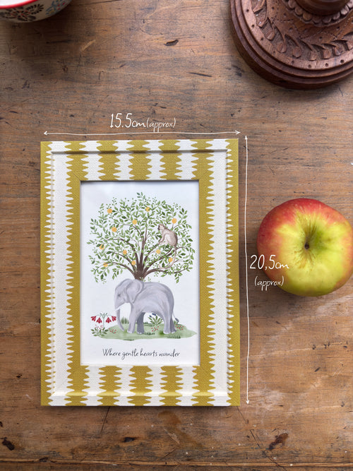 Gentle Hearts - Small Framed Print